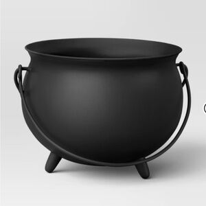 Threshold Large Black Cauldron with Handle new with tags